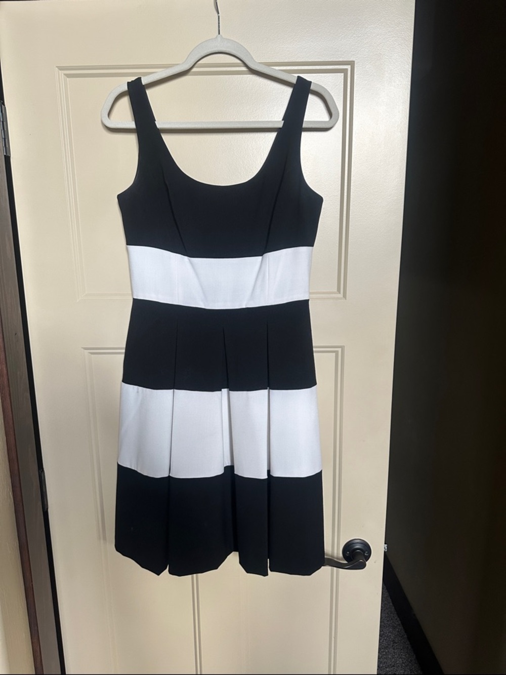 Ralph Lauren Black and White Cocktail Dress